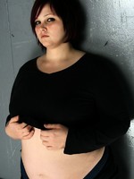 gorgeous chubby girl posing nude