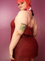 horny bbw babe playing with bubbles