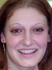 Hefty, breasty, brunette gets jizzed!